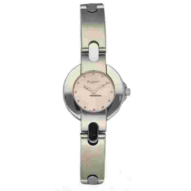 Pequignet
                           
                                 356 Stainless Steel 24mm Round Pink Dial Quartz Swiss Women's Watch