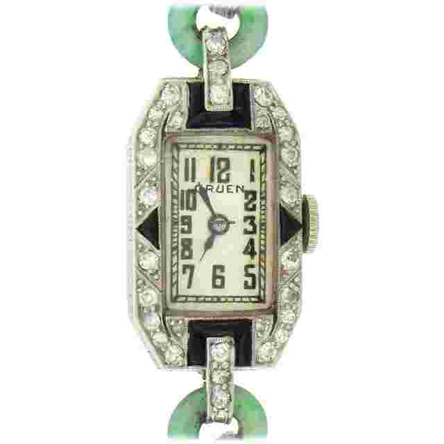 Gruen
                           
                                 Art Deco dress watch