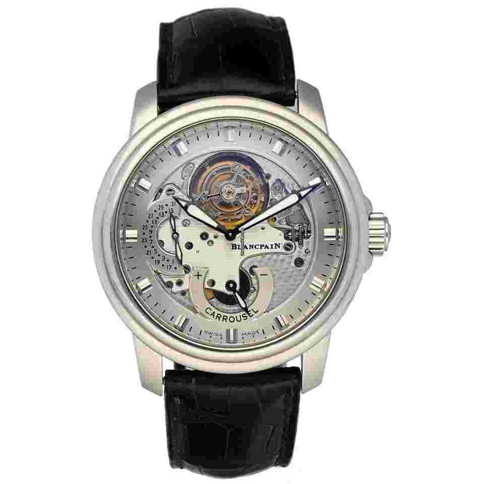Blancpain Le Brassus
                           
                                 2253-4034-53 Le Brassus One Minute Flying Carrousel Platinum Watch