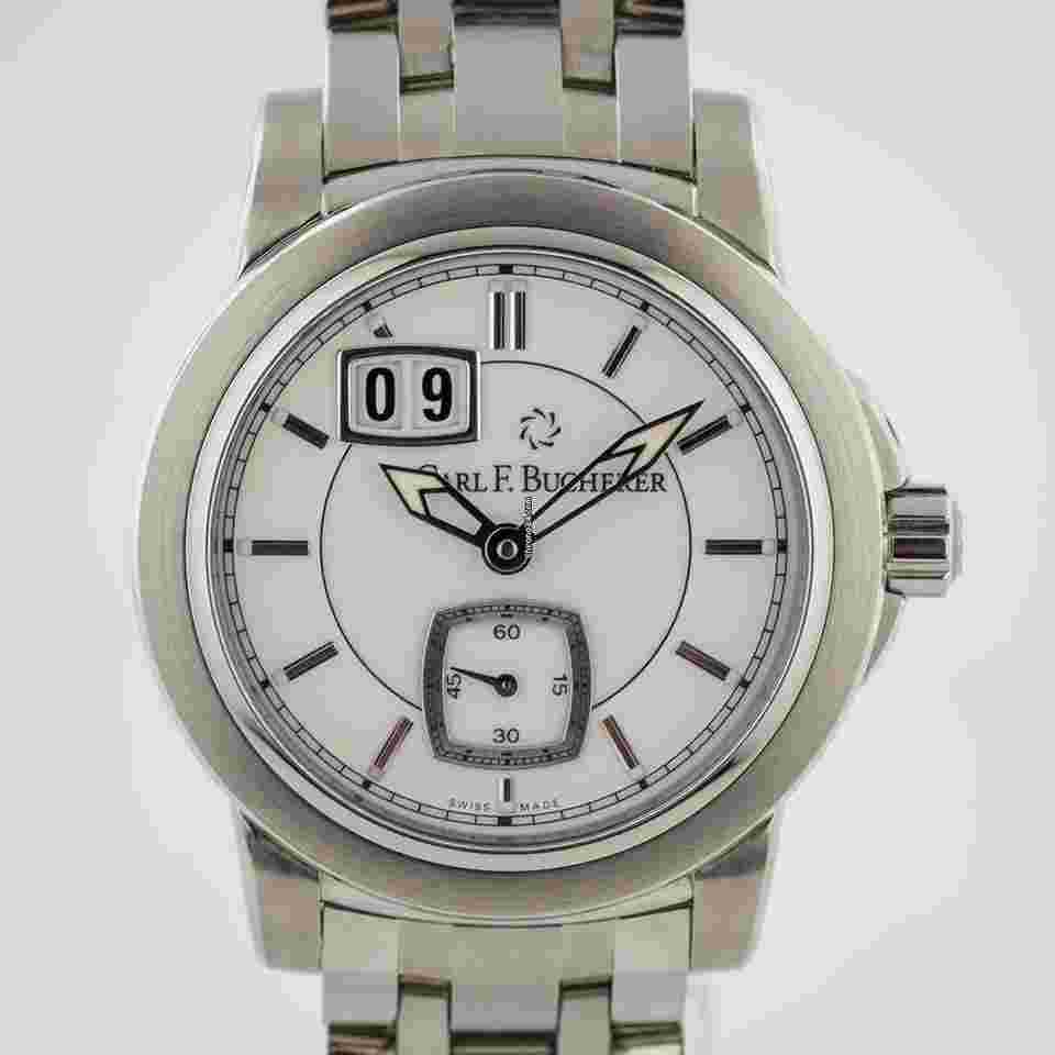 Carl F. Bucherer Patravi
                           
                                 EvoTec Automatic Ref 00.10630.08.23.21 Men’s St Steel White 2018