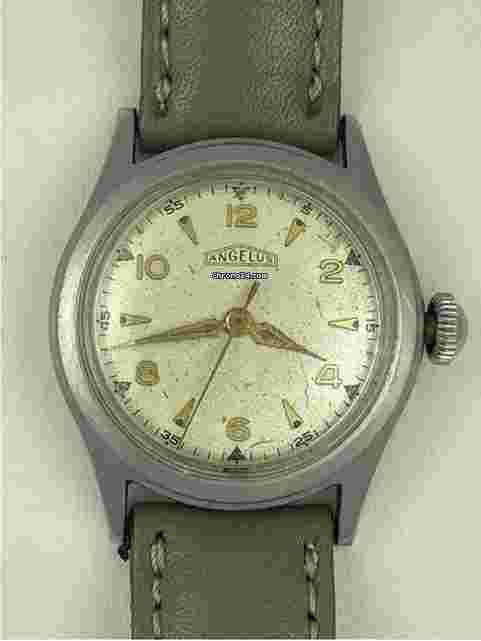 Angelus
Doctors Medical Military Officers Incabloc Screw Down Case Back WW2 1944 Swiss Made