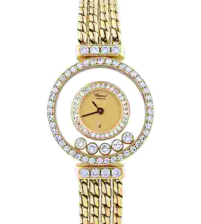 Chopard Happy Diamonds
                           
                                 18k Gold 23mm Quartz