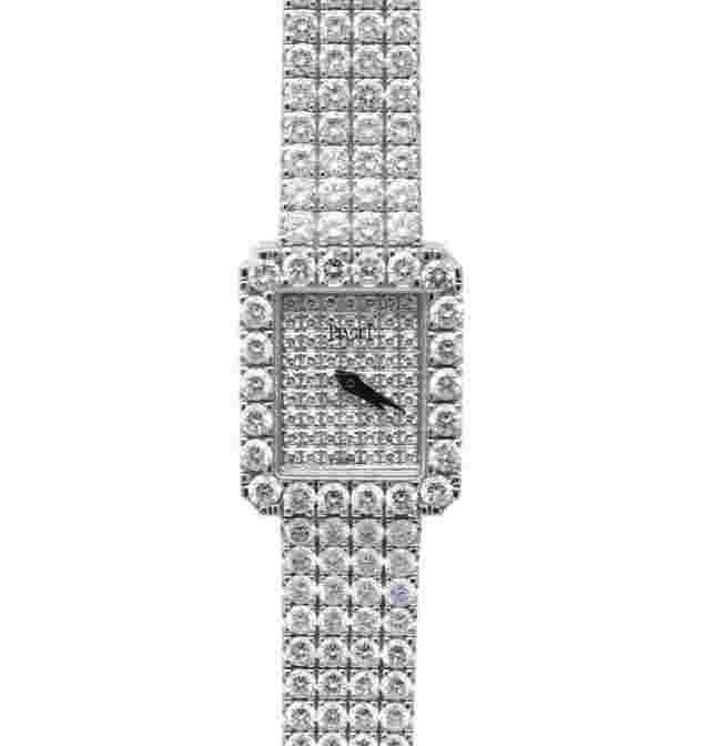Piaget
                           
                                 Tradition 18K White Gold and Diamond Quartz Ladies Watch