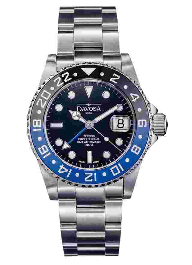 Davosa Ternos Professional TT GMT 161.571.45 inkl. Kautschukband gratis