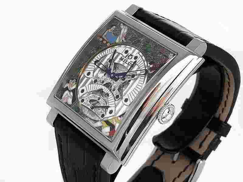 Milus Herios TRI-RETROGRADE"KAMASUTRA" HERT830 18K WHITE GOLD LTD