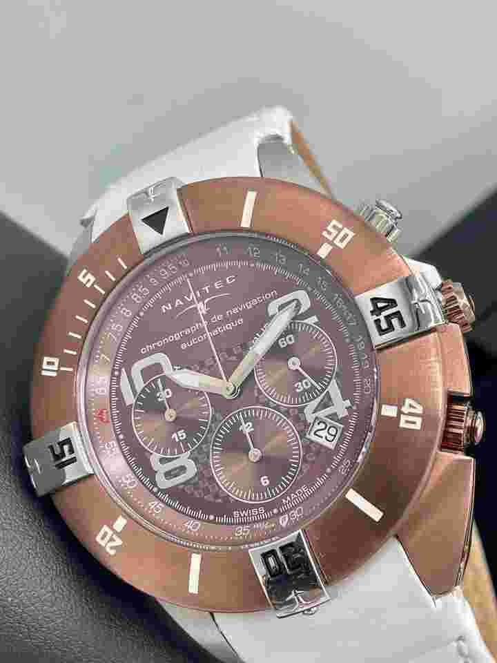 Navitec TCA Bronze Tango Charlie Chronograph 48mm Swiss ETA 2894 Automatic 200m