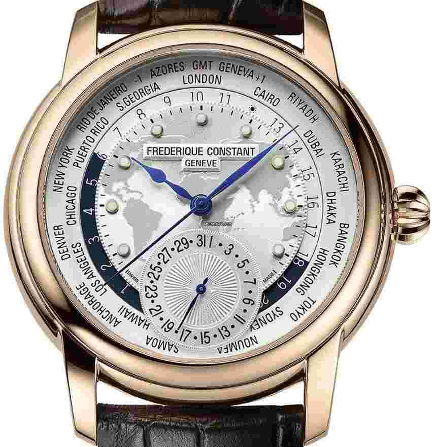 Frederique Constant Manufacture Worldtimer
                           
                                 Classics Worldtimer Manufacture FC-718WM4H4