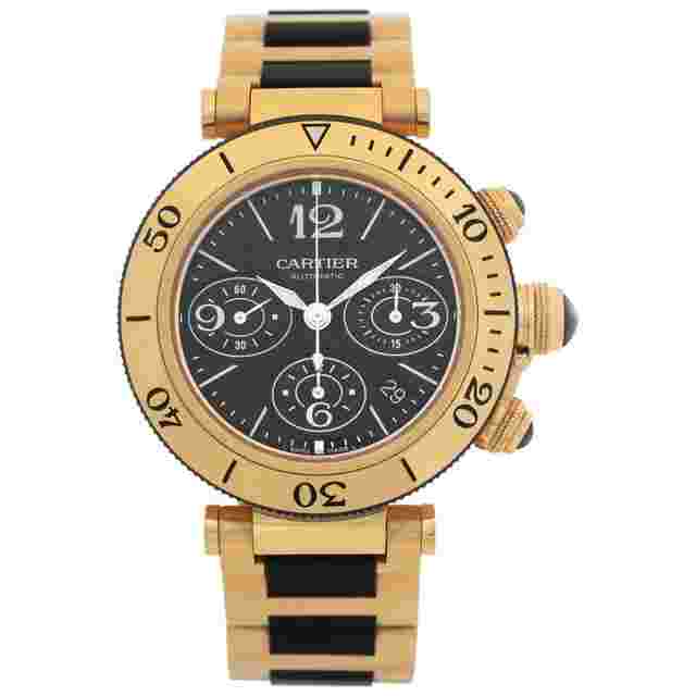 Cartier Pasha Seatimer
                           
                                 Chrono W301970M 18k 42mm watch