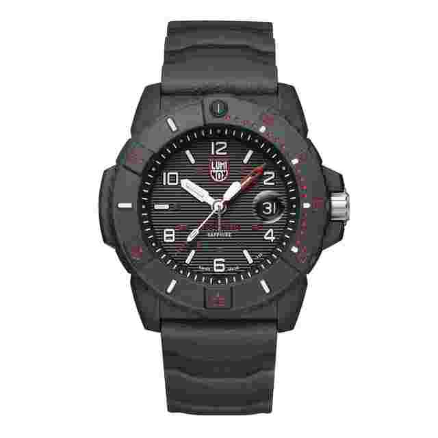 Luminox
                           
                                 Navy Seal XS.3615 Carbonox 45mm Black Rubber Swiss Quartz Men's Watch