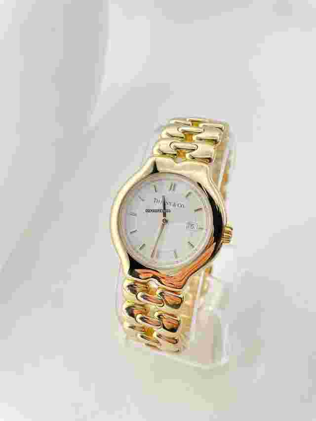 Tiffany
                           
                                 Quartz Ladies Watch Tesoro 18k Gold
