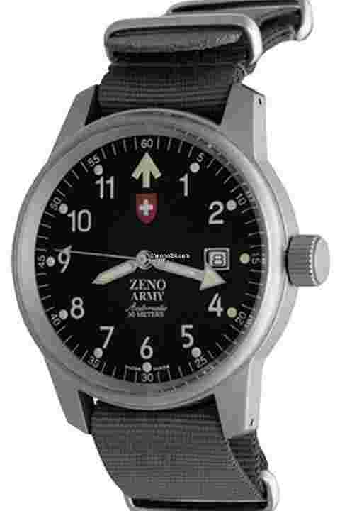 Zeno-Watch Basel
                           
                                 Army Pilot Date 6554 LB-SV