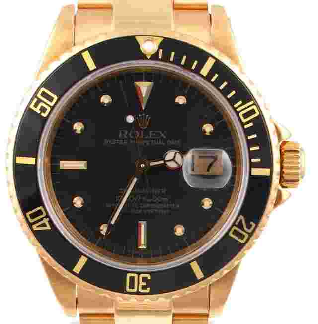 Rolex Submariner Date
                           
                                 1980 Yellow Gold Submariner Date Black Nipple Dial Black Bezel Oyster Band