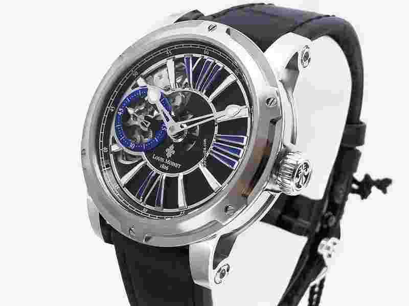 Louis Moinet Metropolis
                           
                                 Blue/White LTD12pc LM-45.10.51 RARE