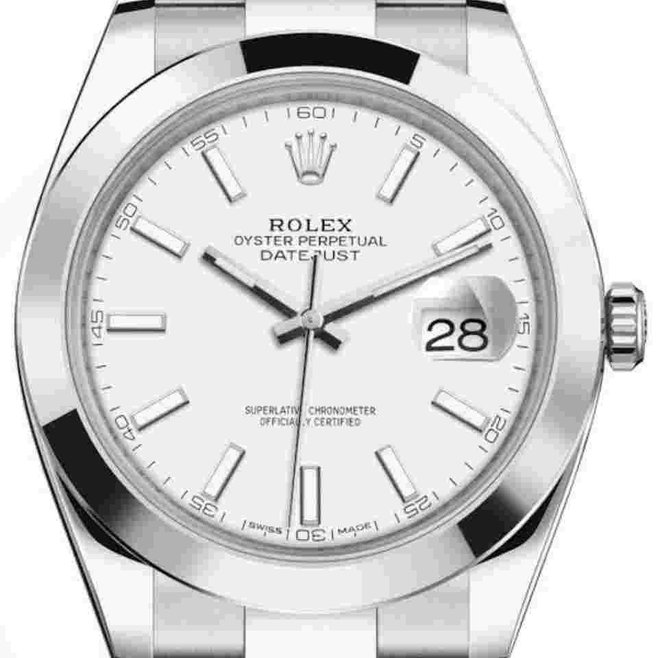 Rolex Datejust 41
NEW IN STOCK - 2023 - WHITE INDEX DIAL - 126300