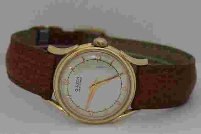 Gruen Precision
                           
                                 Men's Vintage Gruen Precision 14k Gold Automatic Watch