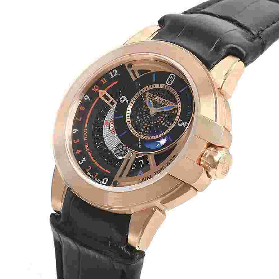 Harry Winston Ocean
                           
                                 Dual Time Automatic Watch OCEATZ44RR011