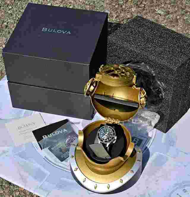 Bulova Mil Ships Limited Edition Numbered Watch Reference 98a265 New