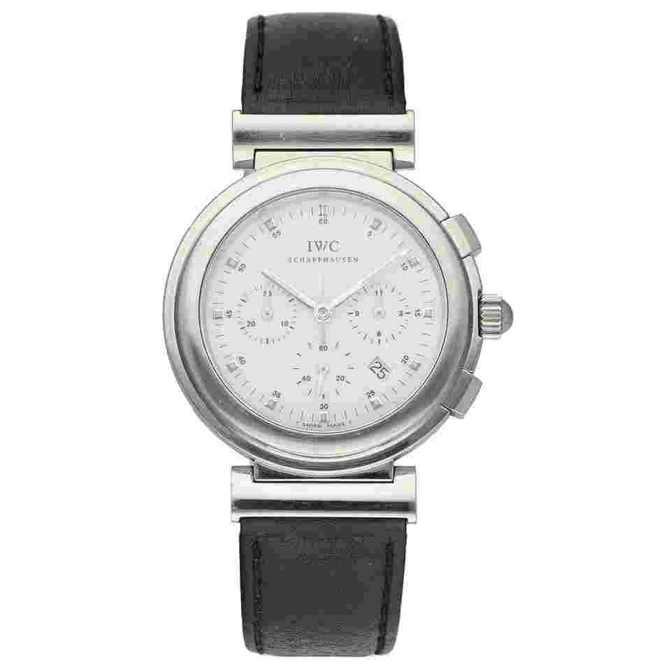 IWC Da Vinci Chronograph
White Dial Steel 37 mm Leather Swiss Quartz Wrist Watch