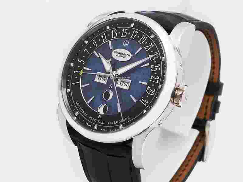 Parmigiani Fleurier Tonda
                           
                                 Centum Retrograde Perpetual PFH227-1200300-HA1441 18k White Gold