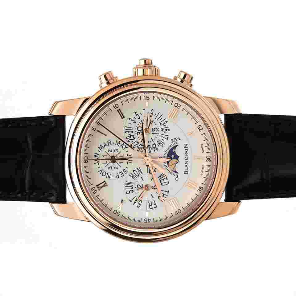 Blancpain
                           
                                 VILLERET QUANTIEME PERPETUEL CHRONOGRAPHE FLYBACK A RATTRAPANTE