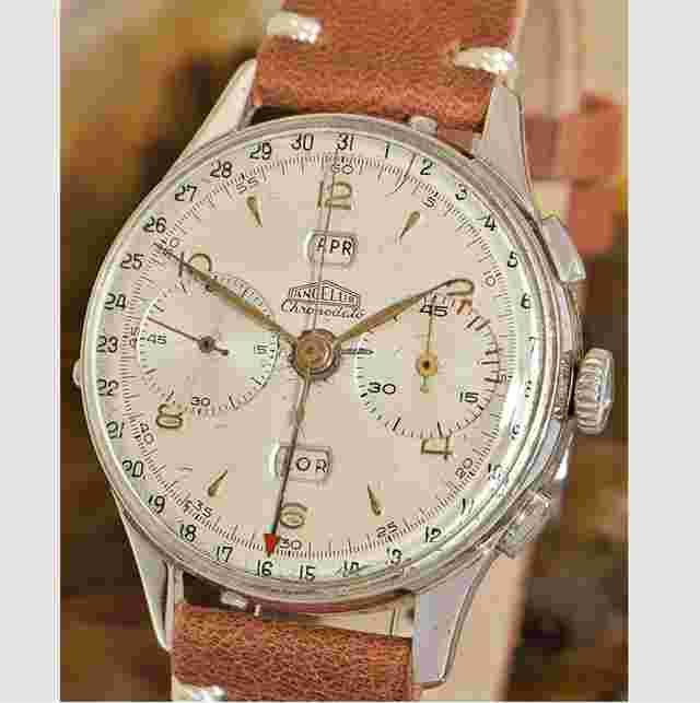 Angelus
                           
                                 Chronodato with full calendar Vintage Chronograph cal. 217