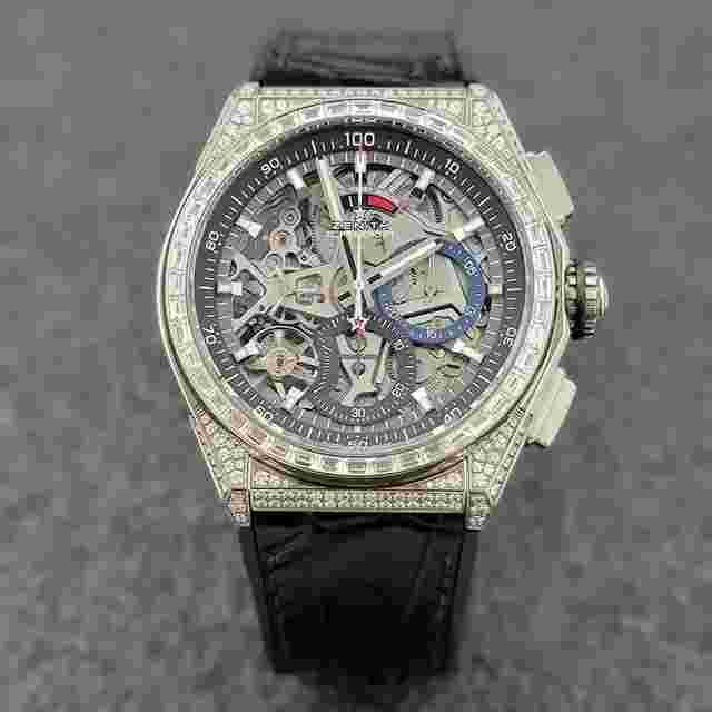 Zenith Defy El Primero
                           
                                 21 Titanium with diamonds
