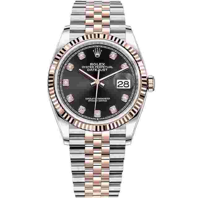 Datejust 36mm Steel and Everose Gold