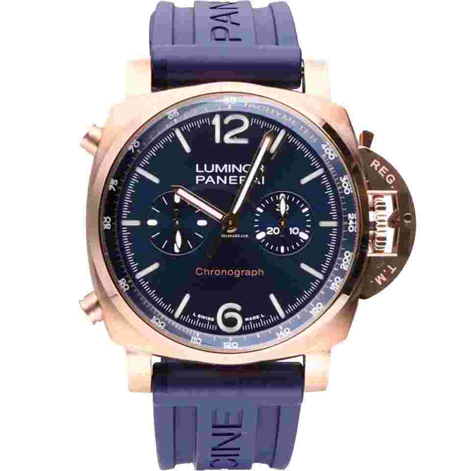 Panerai Luminor Marina
                           
                                 Chrono Goldtech Blu Notte 44mm