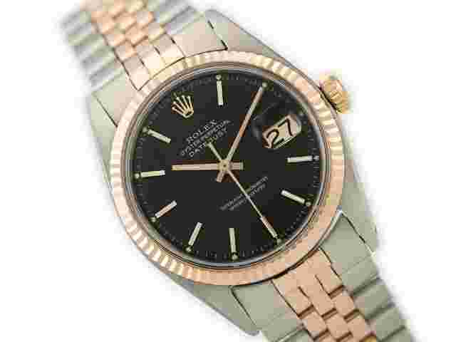 Rolex Datejust
                           
                                 Model Ref.1601 Steel & 18ct Pink Gold 1971
