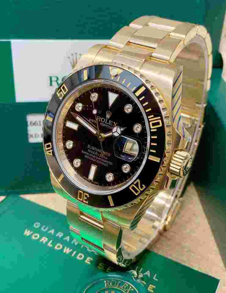 Rolex Submariner Date
                           
                                 Diamond Dial SERVICED BY ROLEX
