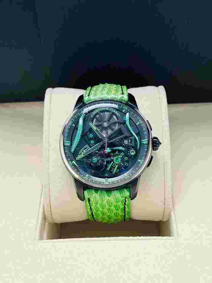 Christophe Claret
                           
                                 Maestro Mamba Green Snake MTR.DMC16.905