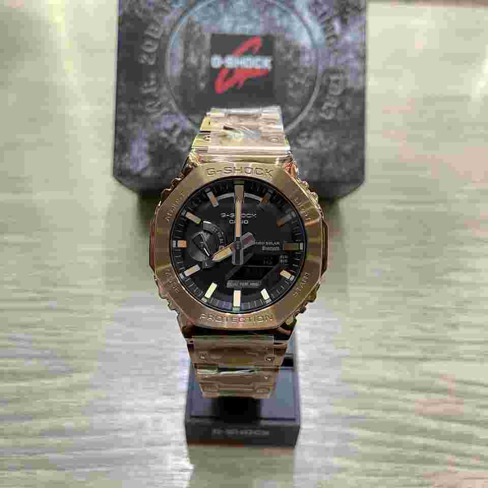 Casio G-Shock
                           
                                 2022 Introduces the Full-Metal “Octagonal Bezel” GM-B2100GD-5A (Steel with R
