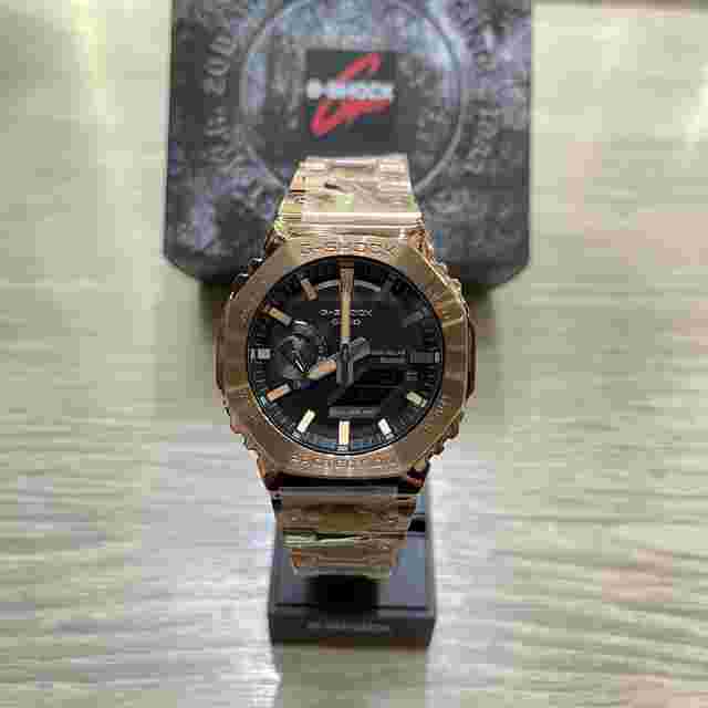 Casio G-Shock
                           
                                 2022 Introduces the Full-Metal “Octagonal Bezel” GM-B2100GD-5A (Steel with R