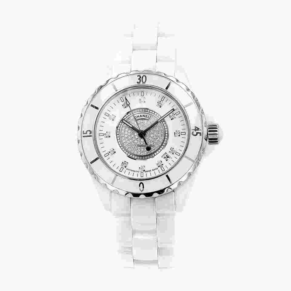 Chanel J12
                           
                                 Ceramic J12 With Diamond Dial