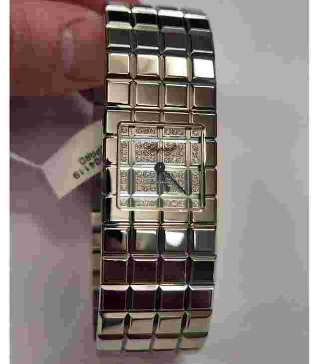 Chopard Ice Cube
                           
                                 Diamond Dial Quartz Ladies Watch NEW UNWORN