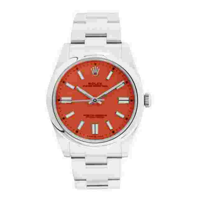 Rolex Oyster Perpetual 41
                           
                                 2021 Oyster Perpetual 41mm “Coral Red” 124300 Stainless Steel Oyster Bracelet “In Stock”