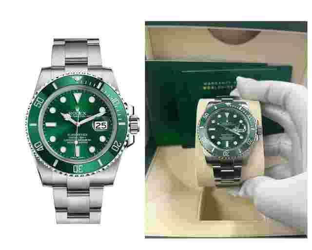Rolex Submariner Date
                           
                                 Stainless Steel "The Hulk" Green Dial 116610LV NEW ROLEX GREEN CARD