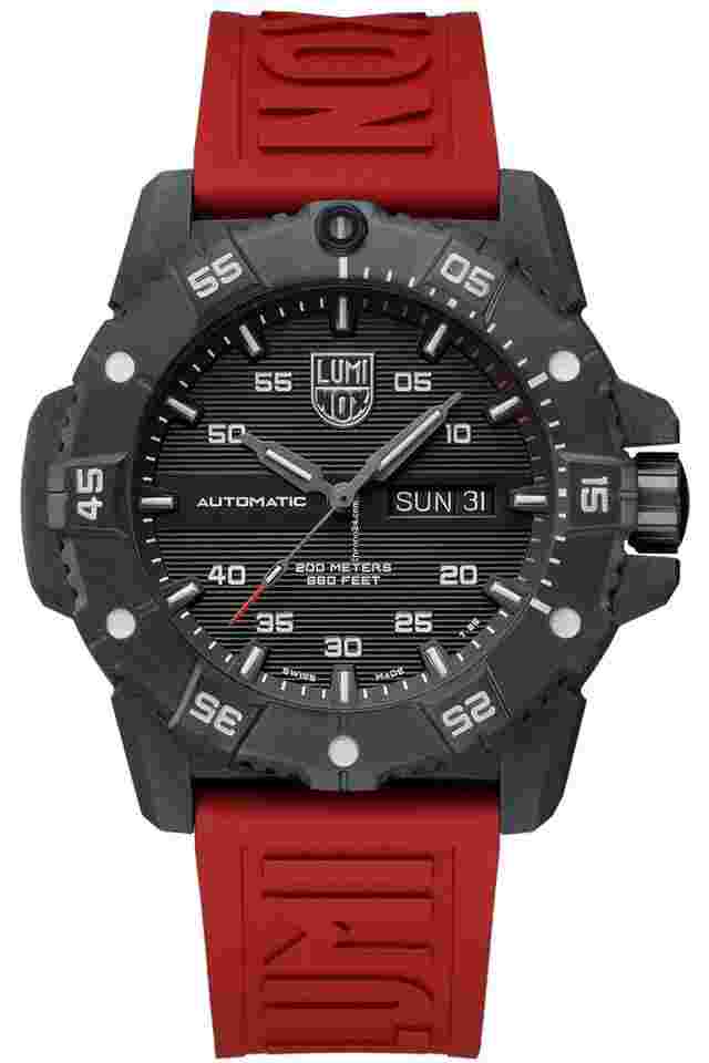 Luminox
                           
                                 XS.3875 Master Carbon Seal 45mm Red Rubber 200M Automatic Men's Watch