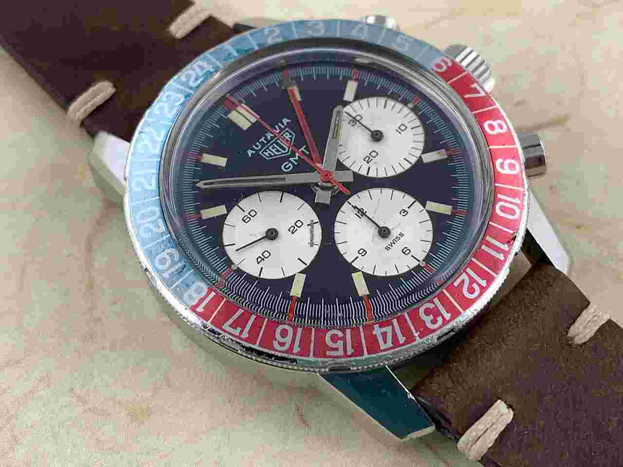 Heuer
2446C Autavia GMT Mark 3