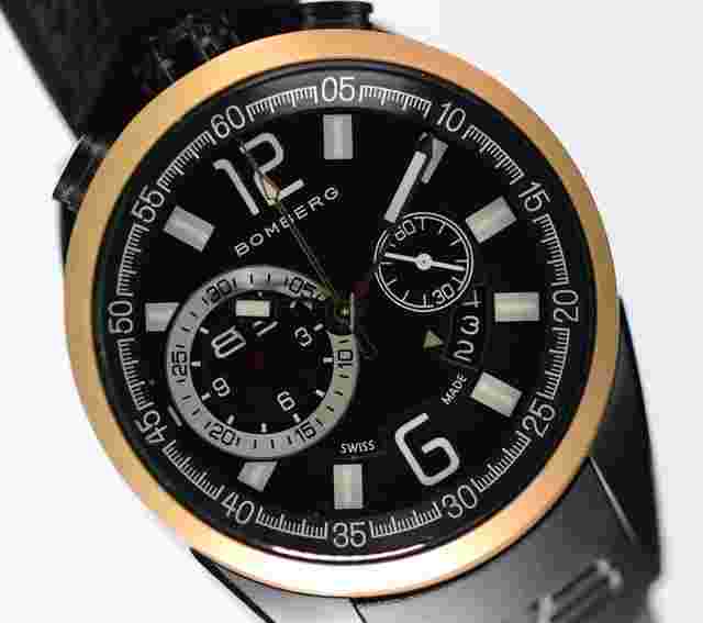 Bomberg 1968
                           
                                 Chronograph NS44CHTT00922 Edelstahl PVD 44mm Herren B+P neu