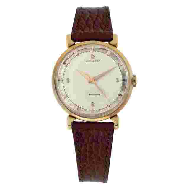 Hamilton
                           
                                 Fleetwood 14k 31mm watch