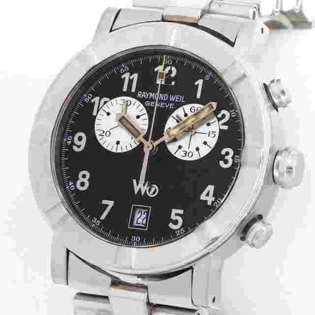 RAYMOND WEIL W1 PARSIFAL SWISS MADE CHRONOGRAPH SAPPHIRE DATE 