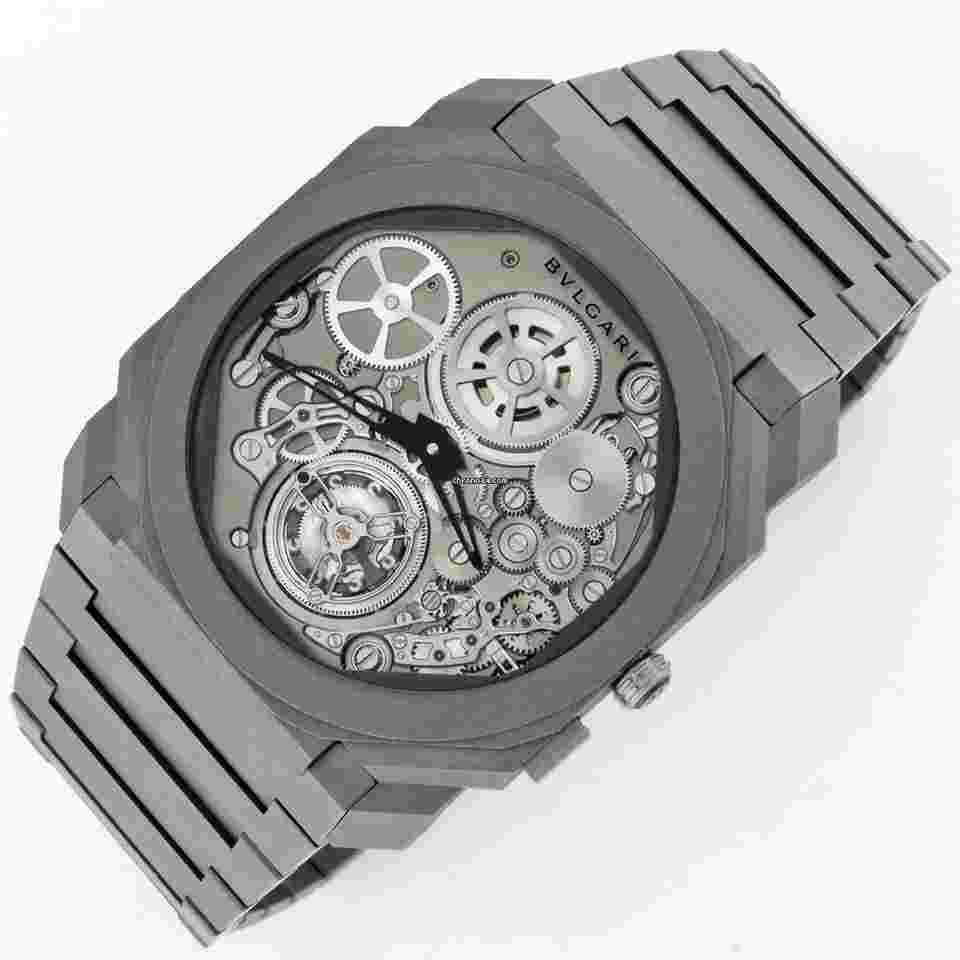 Bulgari Octo
Finissimo Tourbillon Auto Ti Bracelet Ltd Ed 50pcs 102937 / BGO42T