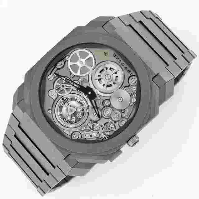 Bulgari Octo
                           
                                 Finissimo Tourbillon Auto Ti Bracelet Ltd Ed 50pcs 102937 / BGO42T