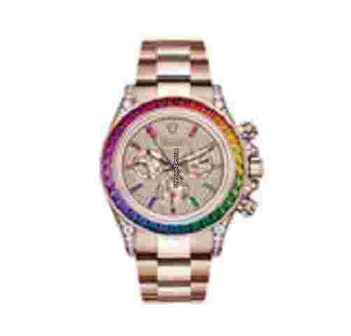 Rolex Daytona
116595RBOW Daytona Rainbow Pave Dial Rose Gold Unworn