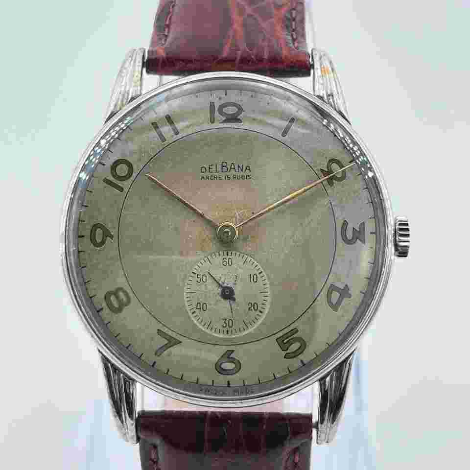 Delbana Oversize Vintage 1940 38mm sector dial 