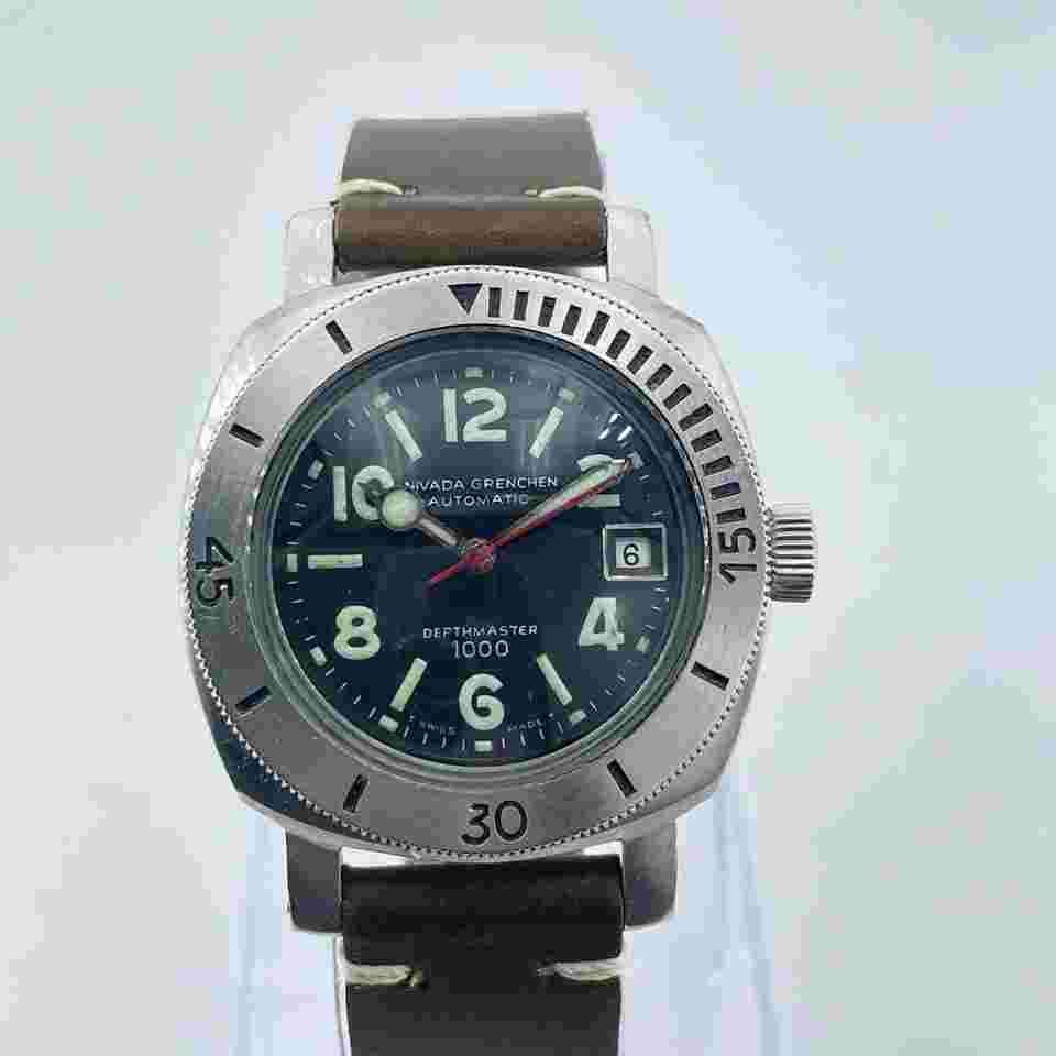 Nivada Depthmaster 1000 ref. 650 Vintage 1000m baby panerai ETA 2472