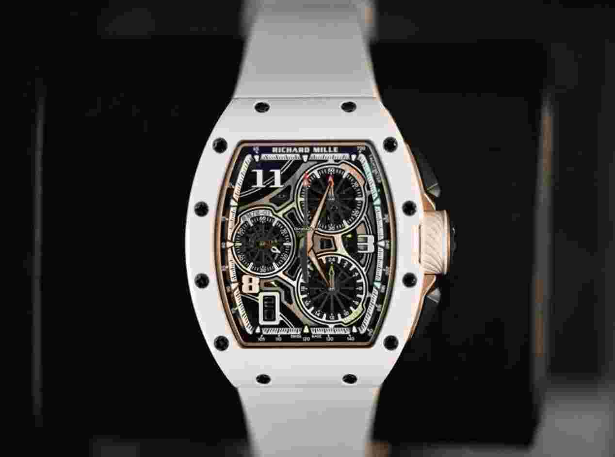 Richard Mille
                           
                                 2022 Automatic Winding Lifestyle Flyback Chronograph RM72-01 White Ceramic Unworn