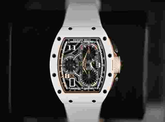 Richard Mille
                           
                                 2022 Automatic Winding Lifestyle Flyback Chronograph RM72-01 White Ceramic Unworn