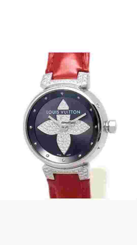 Louis Vuitton
                           
                                 Tambour Forever Rug Diamonds Quartz Q121F